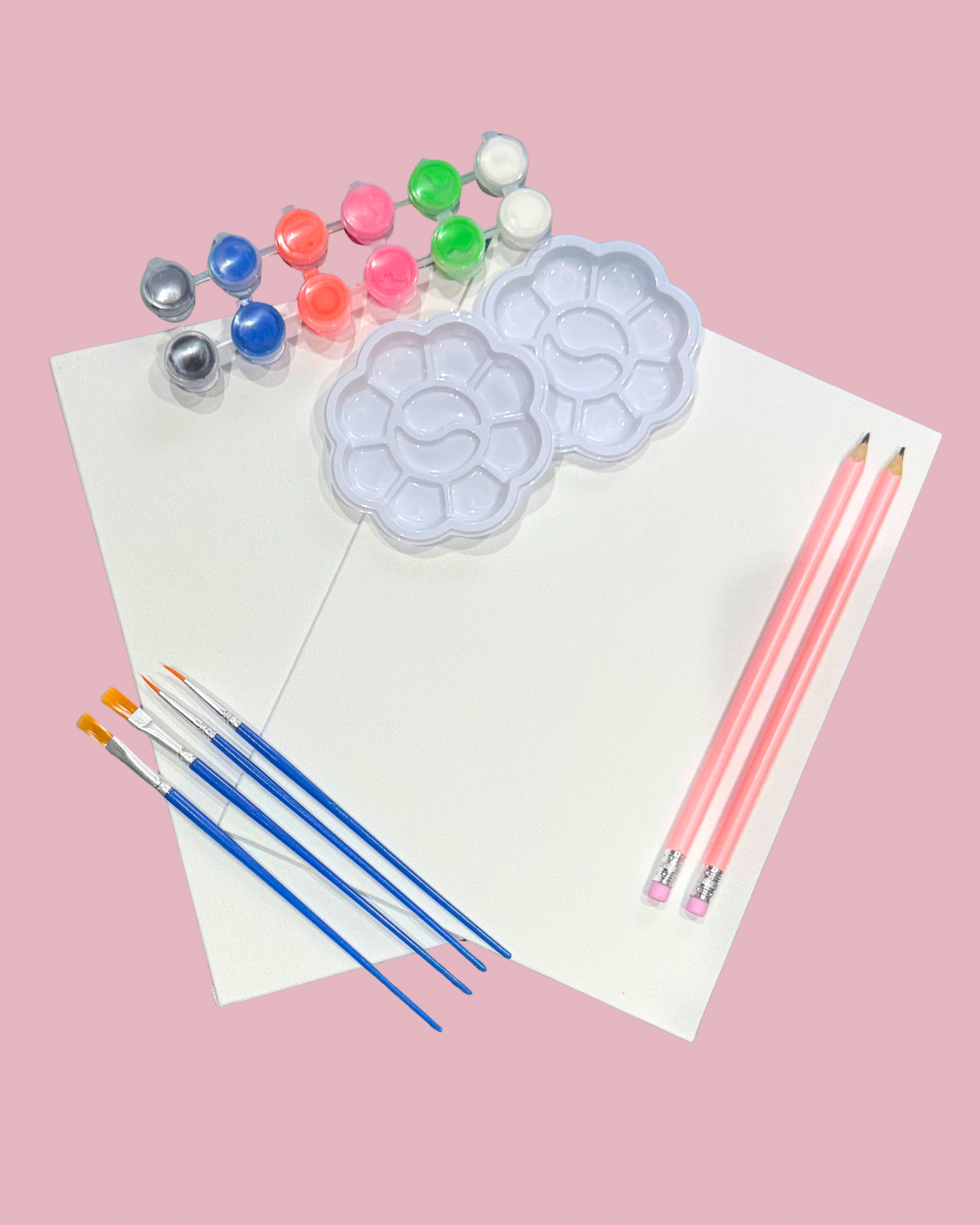 Paint a Highland Cow painting kit