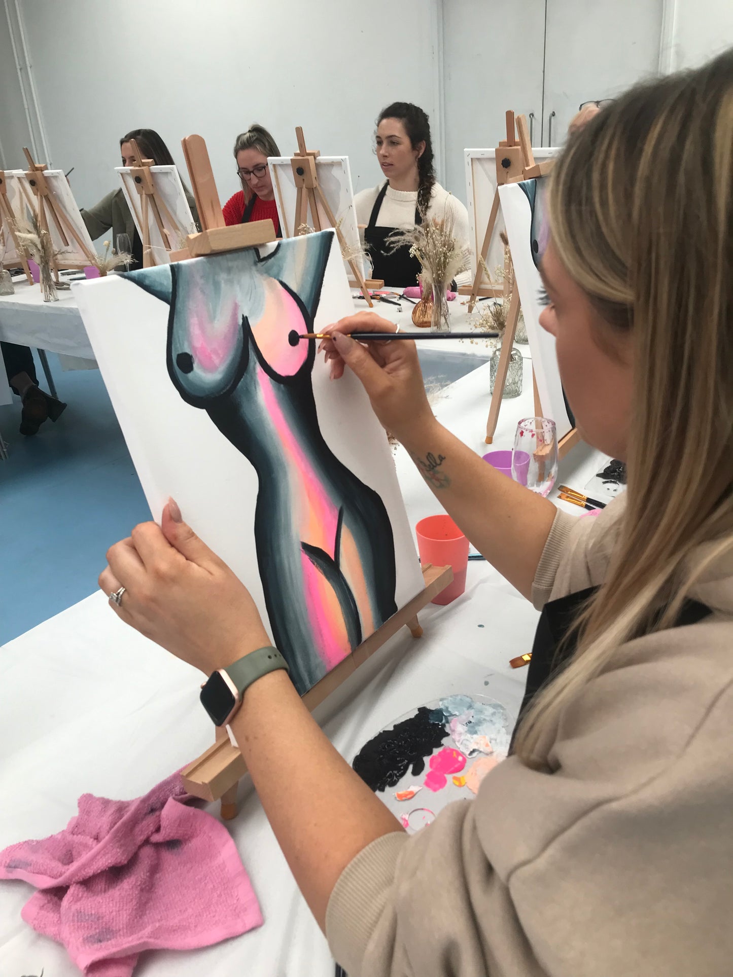 PAINT A NUDE painting kit