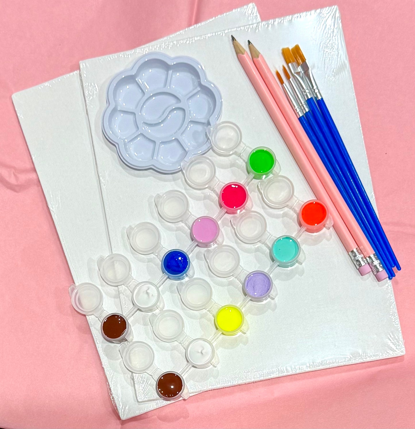 Paint a Highland Cow painting kit